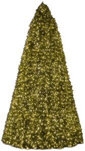 Giant Artificial Christmas tree